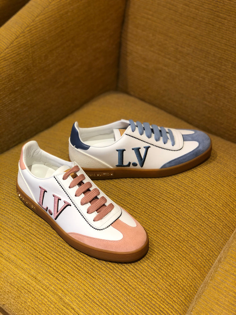 Louis Vuitton Frontrow Sneakers Pink Red
