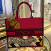 Large Dior Book Tote Pink SS2022