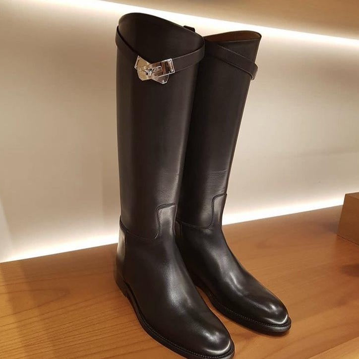 Hermes Jumping boots in black – Anastasia @ personal shopper london