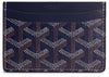 Goyard St. Sulpice card holder in special colors navy