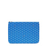 Goyard Senat medium pouch in blue