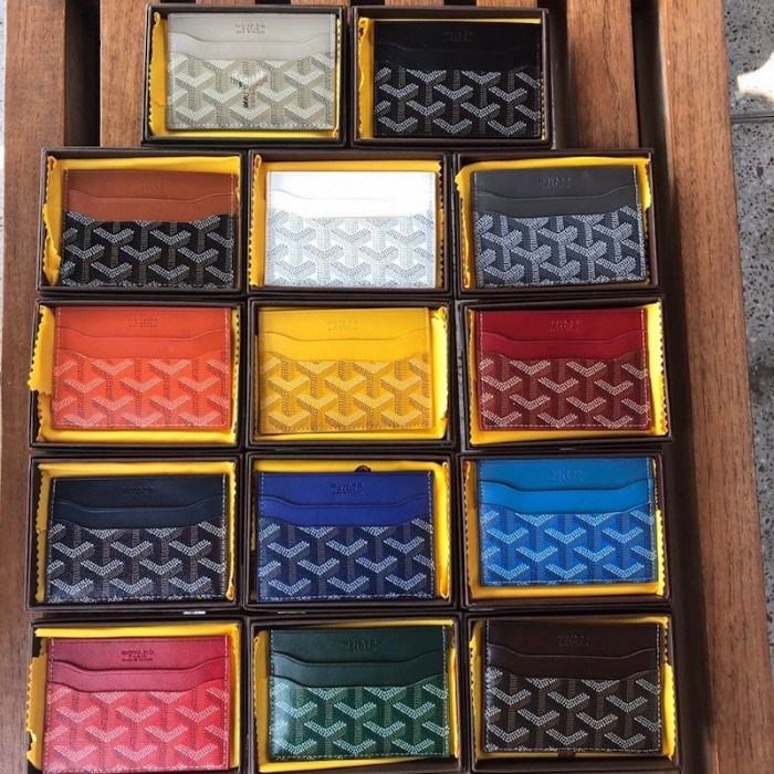 wallet goyard color