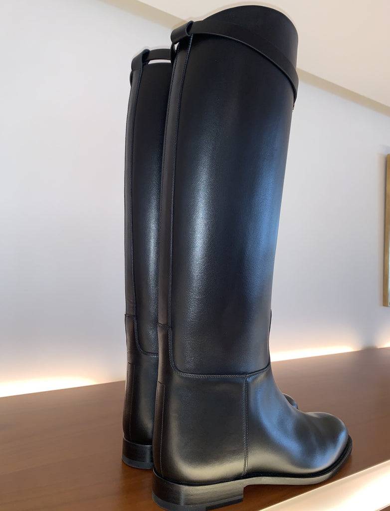 Hermes Jumping boots in black