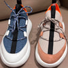 Hermes brown & beige Duel sneaker