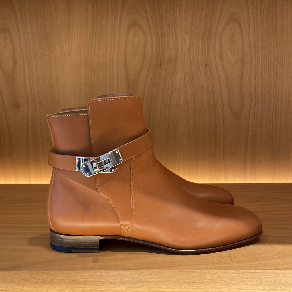 Hermes Neo brown ankle boots